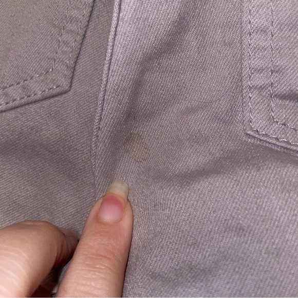 Tory Burch Gray Snap Button Hem Skinny Jeans Size 26 - Picture 9 of 10